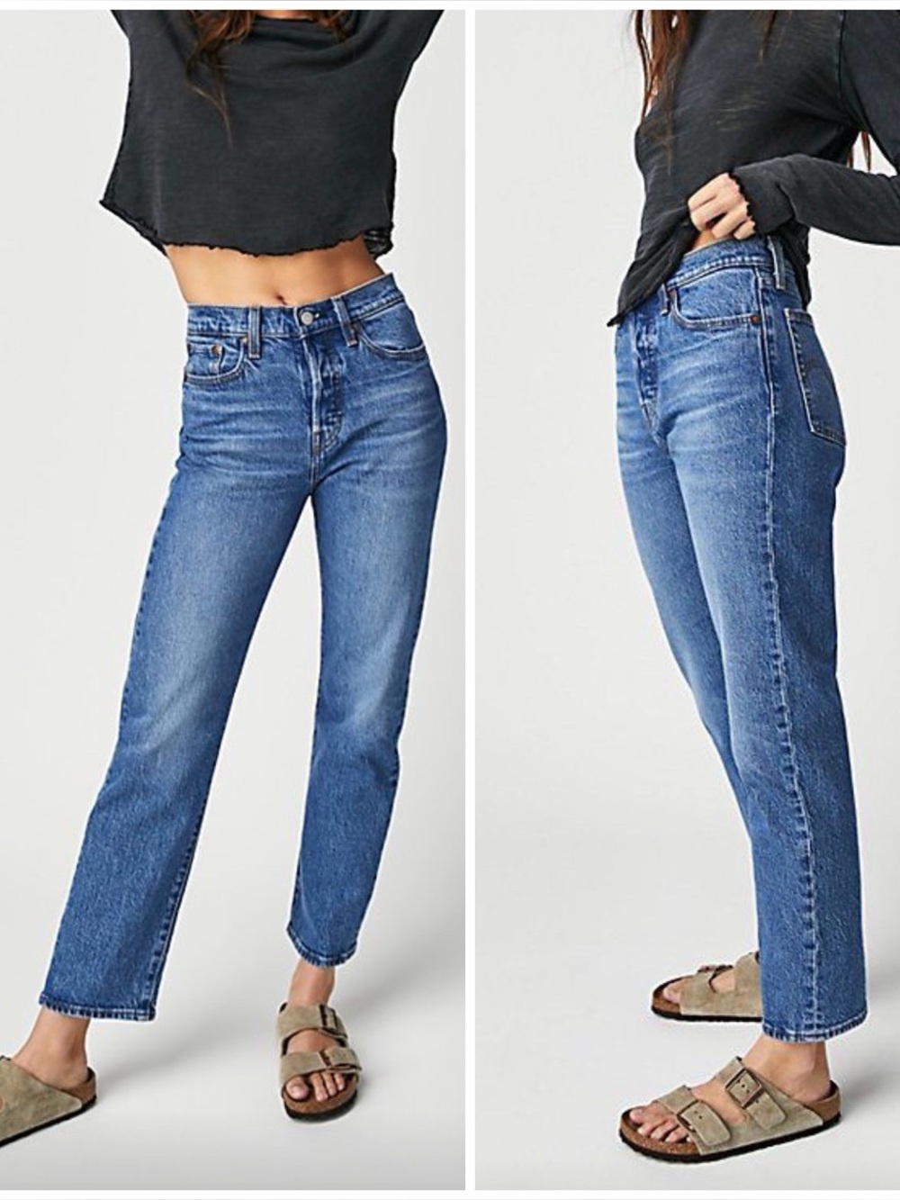 Levi’s Wedgie High-Rise Straight Leg Women’s Jeans in Medium Wash Size 32